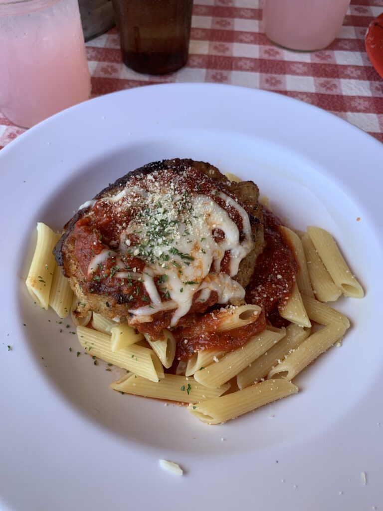 Bobby V's Chicken Parmesan Pasta