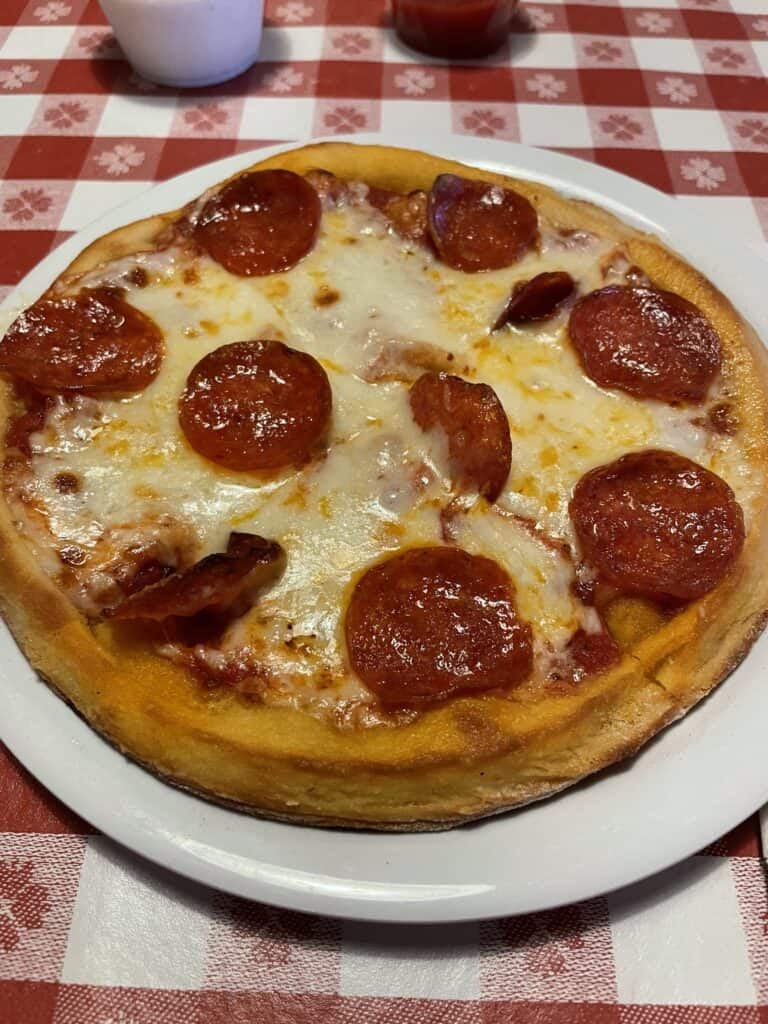 Pepperoni Pizza from Bobby Vs Pizzeria and restaurant