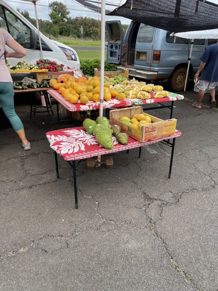 Coconut Marketplace food at Farmers Market