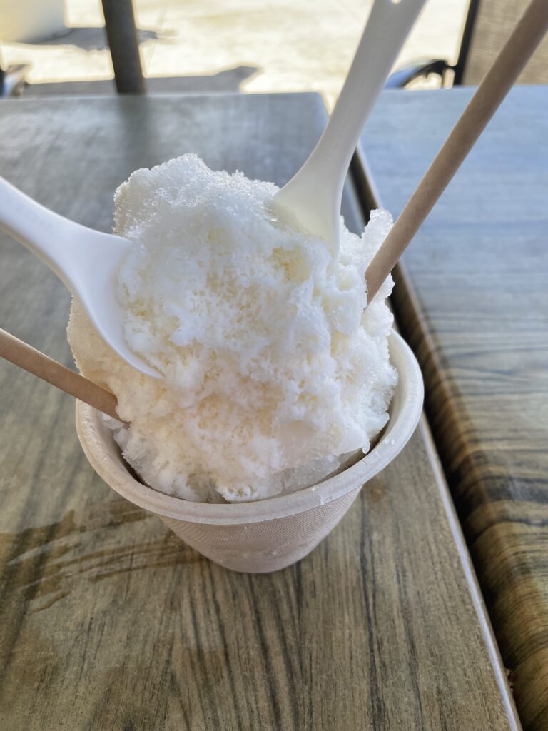 JoJos shave ice in Kapaa Kauai