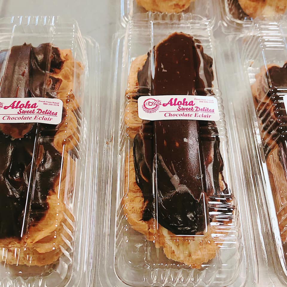 Chocolate Eclair from Aloha Sweet Delights Kauai Bakery