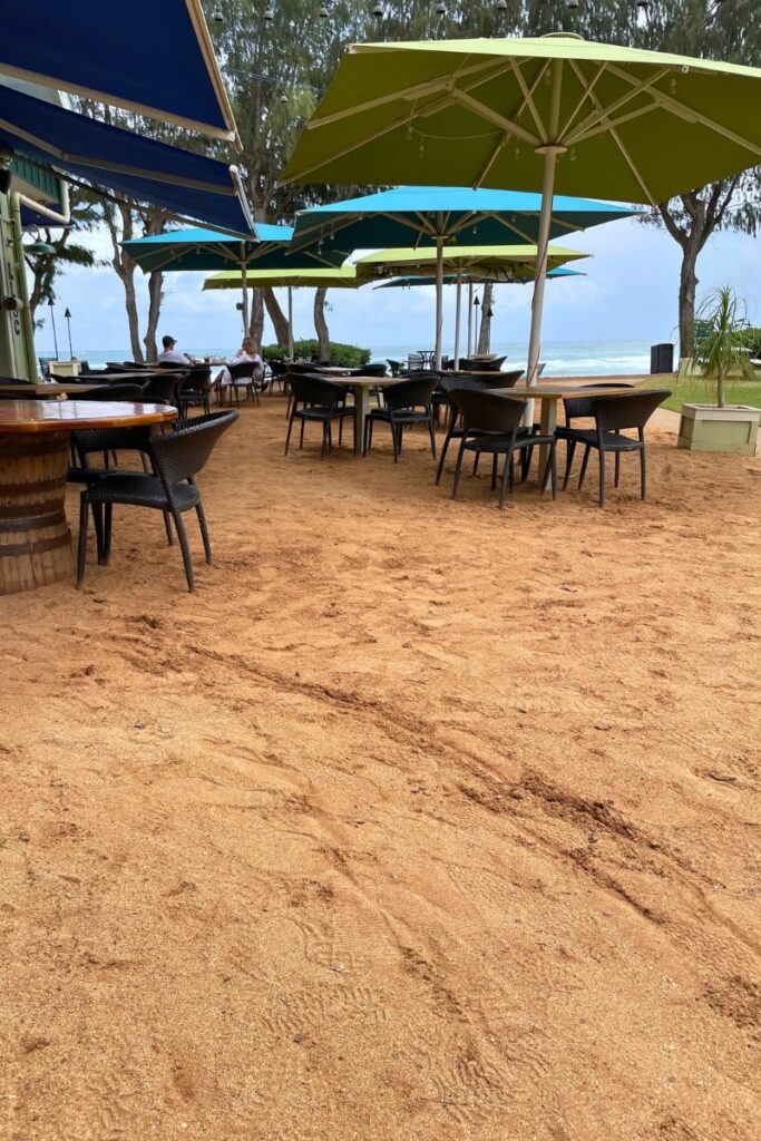Kauai hotels with restaurants: Lava Lava Beach Club