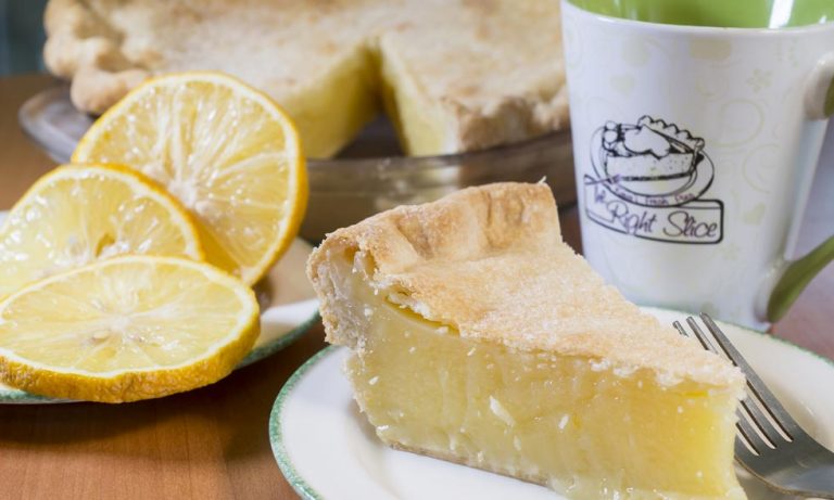 Lemon Pie at The Right Slice Bakery in Kauai