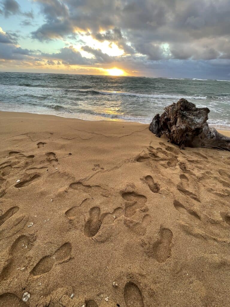 Kapaa Beach Kauai East Side