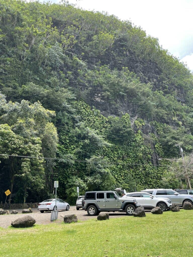 Outside of Maniniholo Dry Cave