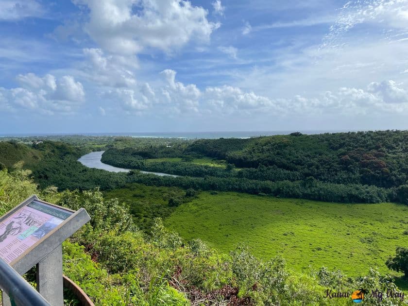 Wailua River Lookout, Kauai, Hawaii