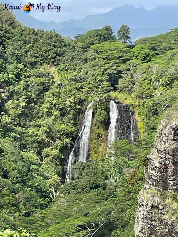 Opaekaa Falls Lookout