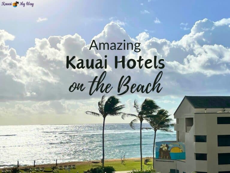 Amazing Kauai hotels on the beach