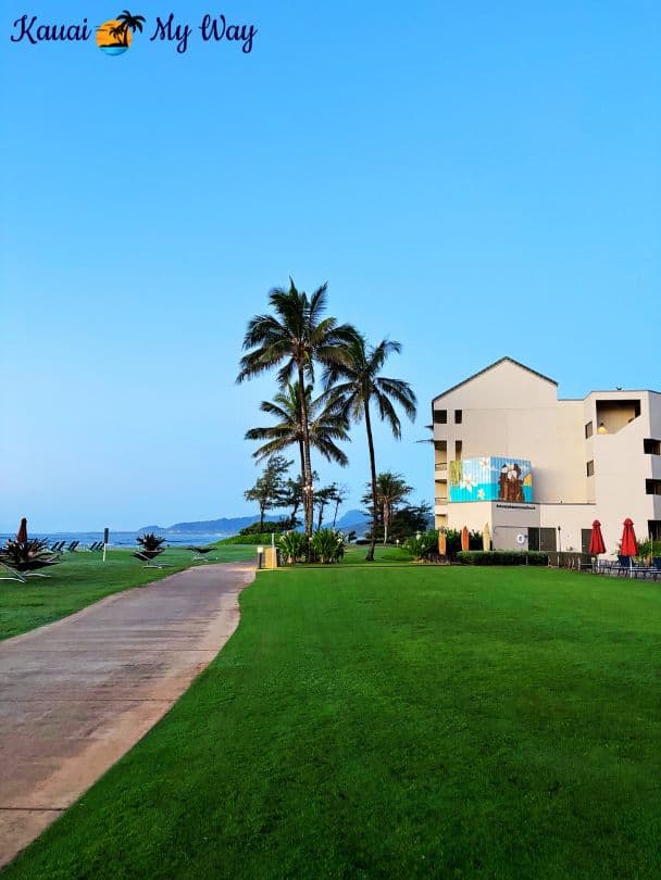 Bike Path at the Sheraton Kauai Coconut Beach Resort