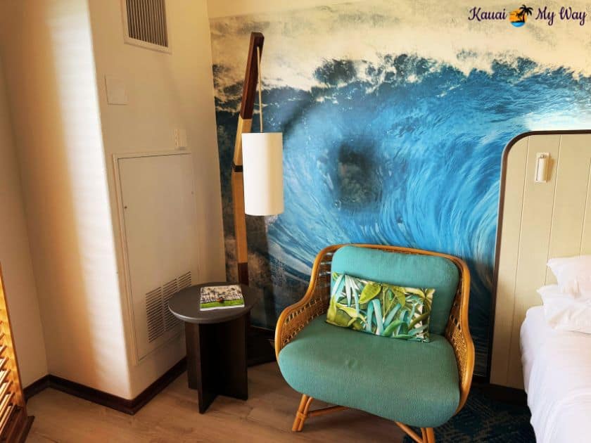 Chair at the Sheraton Kauai Coconut Beach Resort