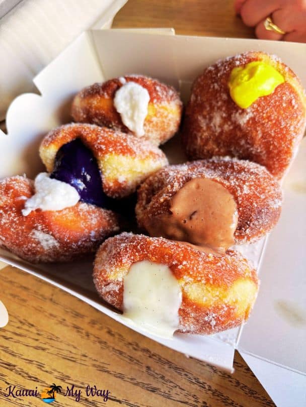 Malasadas from Passion Bakery in Kauai