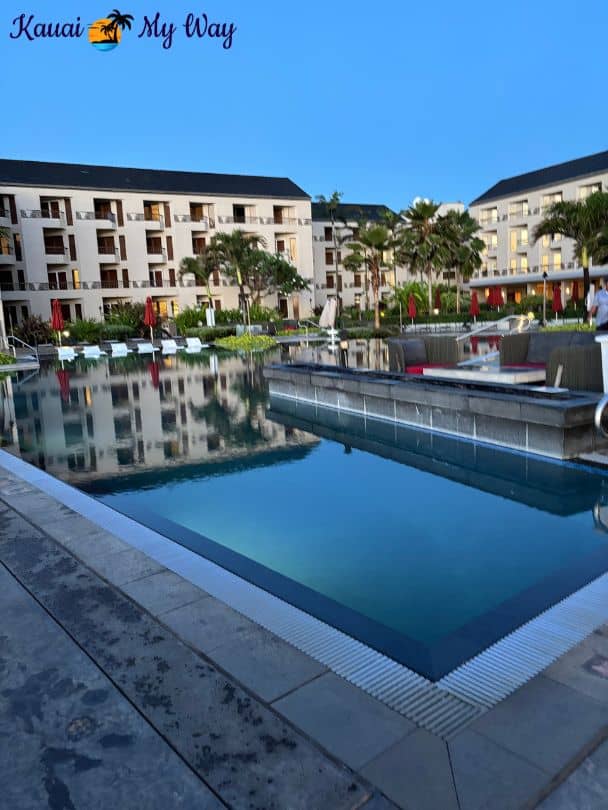 Pool at the Sheraton Kauai Coconut Beach Resort